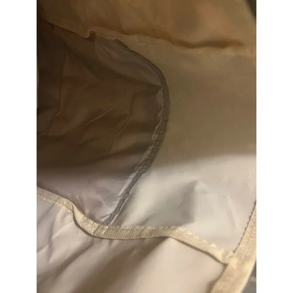 Polo Ralph Lauren Green Canvas Leather Trim‎ Travel Duffle Bag Weekender
